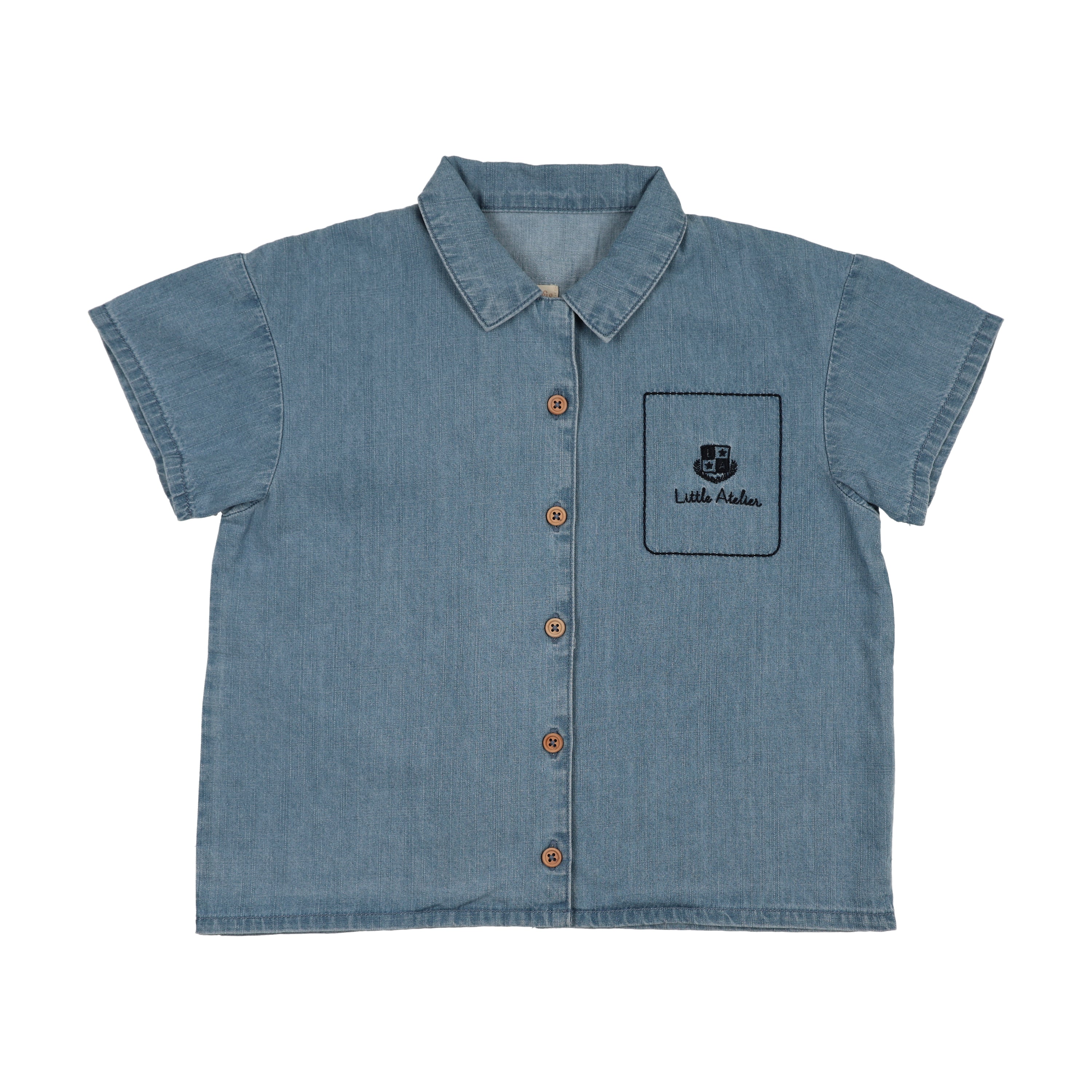 Denim City Boys Shirt Set - Image 3